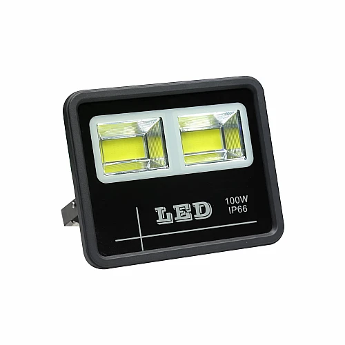 كشاف خارجي لون الاضاءة اصفر مستطيل عدستين 210 100 واط