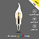لمبة شعلة 5 واط شكل شعلة يمكن استخدامها في لمبات نجف والثريات وتمنح اضاءة صفراء ديكوريه ومشرقة E14