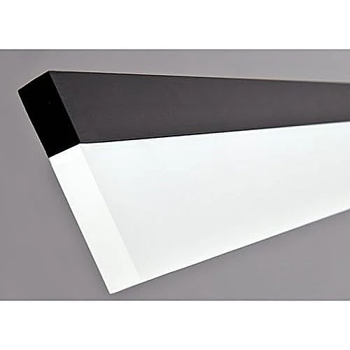 نجف مسطرة مودرن اسود 3اضاءات مقاس 80 سم