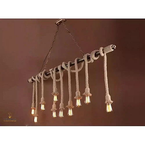  منتج نجف حبال اسود 10 قواعد فخمة-HA/S7798/10BK