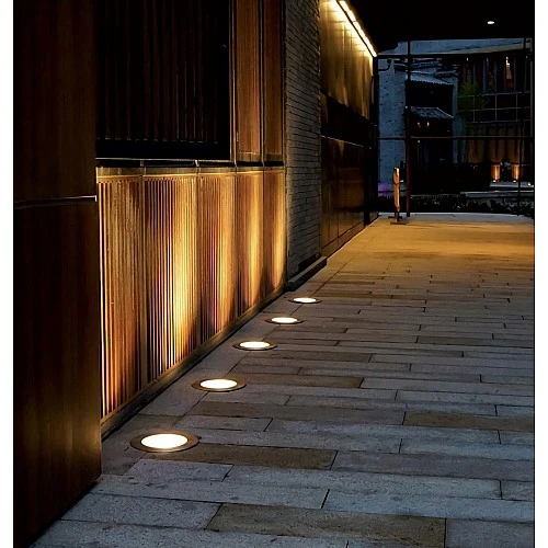 كشاف دفن 19.5 سم ارضي غاطسة لون الانارة ابيض 30 واط