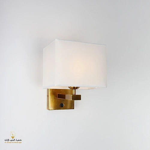  منتج ابليك جداري مودرن بلون زيتي مع لمبات E27 وبطارية ممتازة-WA/C5231/1GB+LAMP