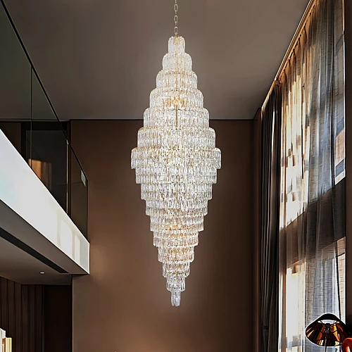  منتج نجف بريتي راديوس ذهبي كبير 3 قطع قطر 80*260 سم-HA/B4824/800*2600GD