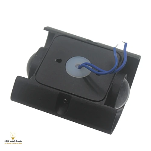  منتج كشاف بوابة لون الانارة اصفر مفرد1 عين مصنوع من البلاستيك المعالج-9458/2*1W/ABS+BK+WW