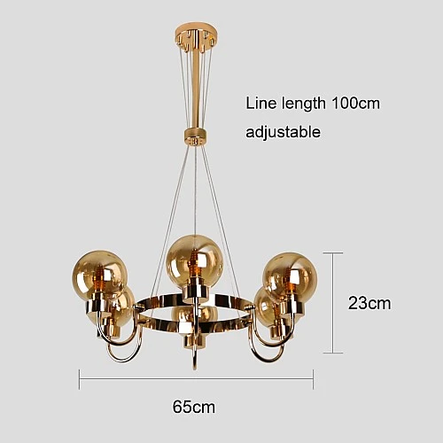 ثريا كلاسيك ذهبي E27