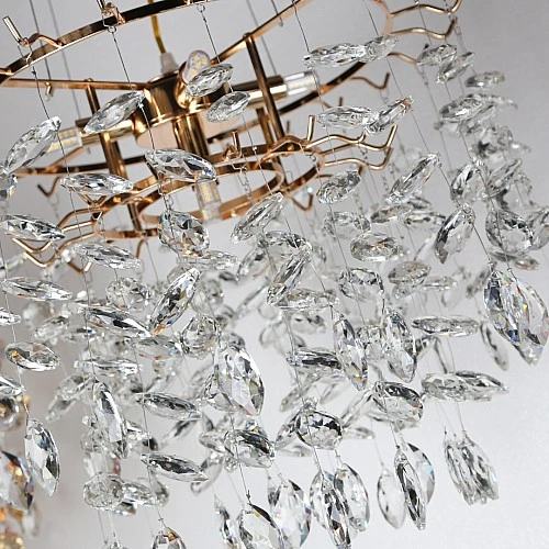 نجف مودرن ذهبي G9*6L قطر 46 سم