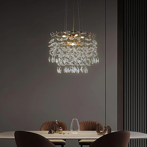 نجف مودرن ذهبي G9*6L قطر 46 سم