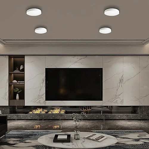 كشاف لطش ليد بنل لون الانارة ابيض 10 سم 6 واط