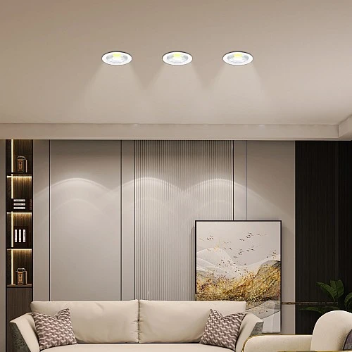 كشاف سبوت لايت لون الانارة اصفر 20 سم 60 واط