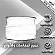 إضاءة مخفية جبس بورد ستريب لايت لون ابيض خارجي مبروم 144 شريحة لفة 50 متر