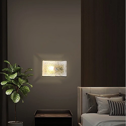 إضاءة ستار فيو جدارية مفرد نحاسي فخم