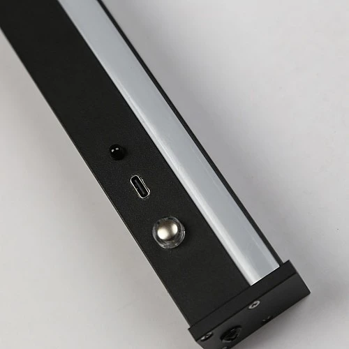  منتج ابليك جداري حديث بإطلاله هادئه ومريحه تعمل بالبطارية شكل اسود متعددة الألوان ( كريمي + اصفر + ابيض )-WA/C5294/BK+3CO