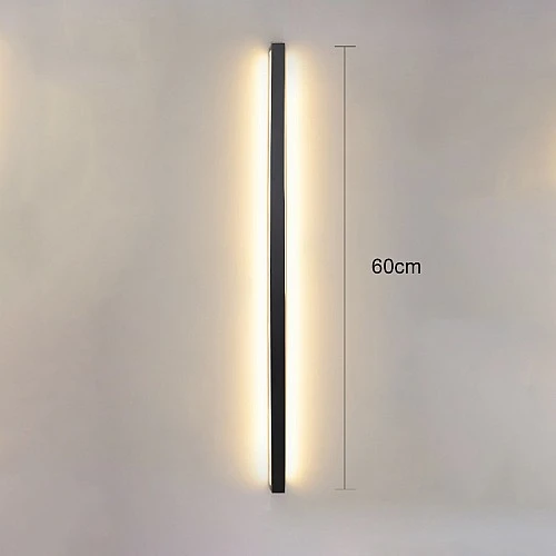  منتج ابليك جداري حديث بإطلاله هادئه ومريحه تعمل بالبطارية شكل اسود متعددة الألوان ( كريمي + اصفر + ابيض )-WA/C5294/BK+3CO