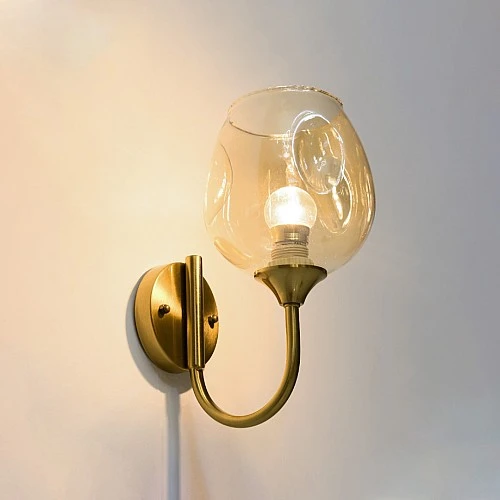 إضاءة جدارية لون الشكل زيتي إنارة جدارية عصرية وأنيقة