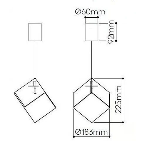 إنارة معلقة تصميم مودرن حديث اضاءة ناعمة وراقية مفرد