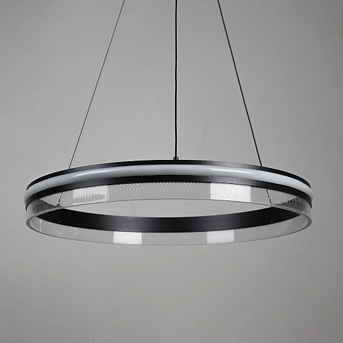 علاقي مودرن اسود لون الانارة 3اضاءات قطر 60 سم