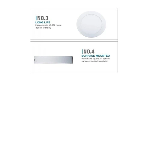 لطش ظاهر لون الانارة أبيض حساس حركة 24 واط 20 سم