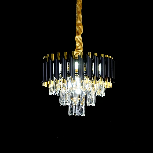 نجف اسود مع ذهبي E14 قطر 400 ملم