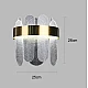إضاءة أور نيست جدارية شكل ذهبي مع اشراقة متعددة الألوان ( كريمي + اصفر + ابيض ) بتصميم راقي وجميل قطر 28. سم إضاءة أور نيست جدارية شكل ذهبي مع اشراقة متعددة الألوان ( كريمي + اصفر + ابيض ) بتصميم راقي وجميل قطر 28. سم