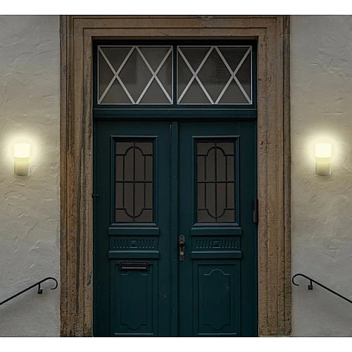  منتج إضاءة جدارية كشاف بوابة لون الإضاءة أصفر مفرد تصميم كريستالي حديث مع اضاءة مريحة وجميلة-9461/1X7W/BK+WW