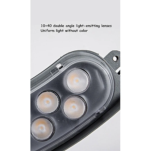 كشاف حديقة غرس رمادي لون الانارة اصفر 12 واط