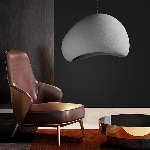 علاقي مودرن رصاصي E27*1L قطر 80 سم