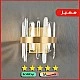 إضاءة روز حائط إنارة جدارية و مودرن شكل ذهبي بتصميم عصري فاخر قطر 28 سم