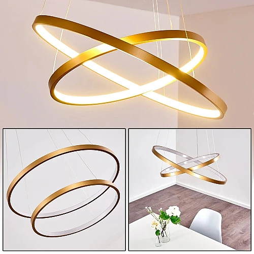 نجف مودرن ذهبي لون الانارة اصفر400*600 42 واط نجف مودرن ذهبي لون الانارة اصفر400*600 42 واط