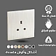 فيش ثلاثي 13 امبير لون بيانو لولي فيش ثلاثي 13 امبير لون بيانو لولي