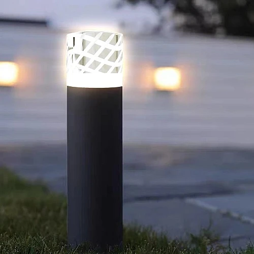  منتج فانوس حديقة لون الانارة اصفر مفرد كريستال 7 واط 25 سم-9450/7W/25CM/BK+WW