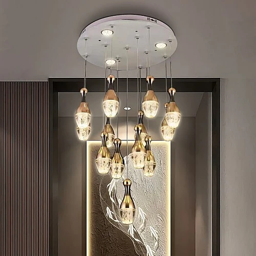 ثريا مودرن 3اضاءات قطر 60 سم