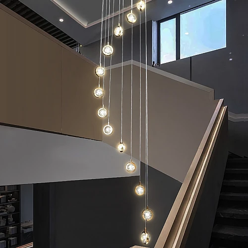 نجف إليجانت برايم علاقي اسود مع لون الانارة 3اضاءات متغيرة 65 واط معلقة