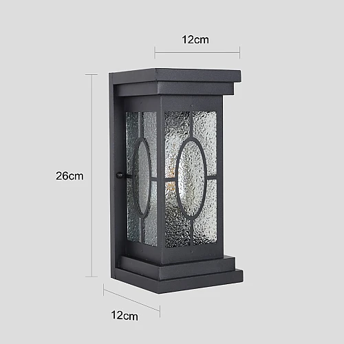 فانوس جداري اسود