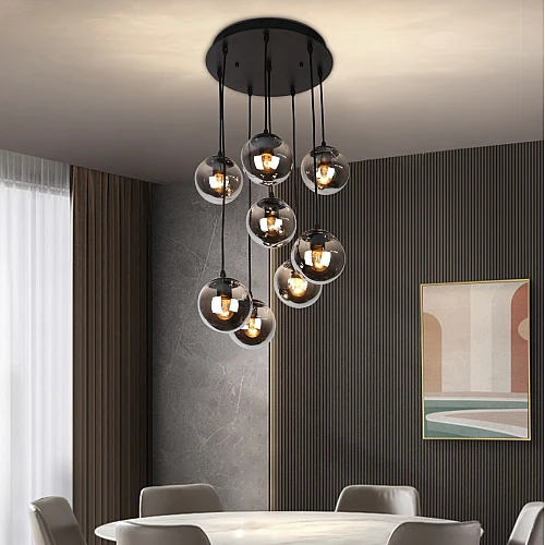 علاقي مودرن اسود E27