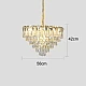 نجف ذهبي E14*9L مقاس 60 سم