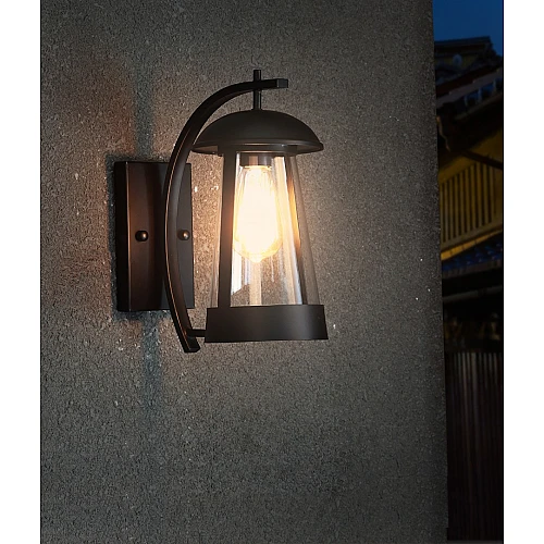 فانوس جداري خارجي اسود