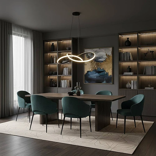 علاقي مودرن اسود لون الانارة 3 اضاءات واط 60 علاقي مودرن اسود لون الانارة 3 اضاءات واط 60