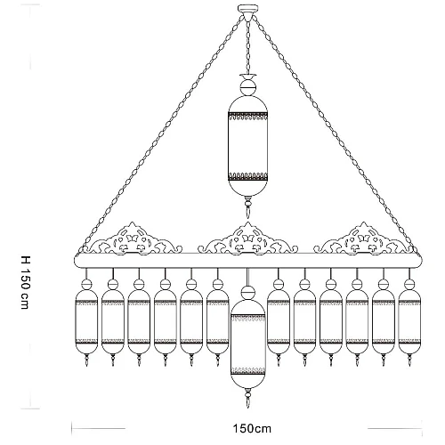 نجف اسلامي 5 قطع مساجد وقصور كامل (تُضاف رسوم الأوزان الثقيلة)
