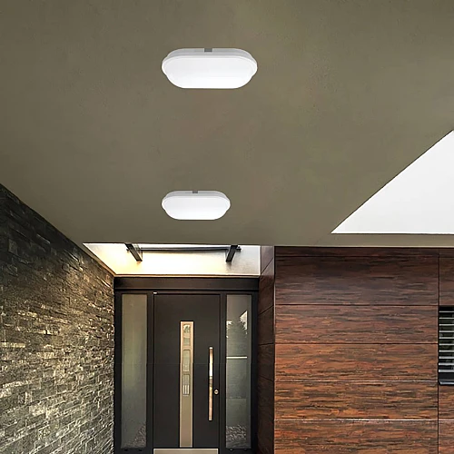  منتج كشاف بيضاوي لون الإضاءة اصفر سادة 20 واط-HU2120/20W/WH+WW