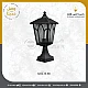فانوس جلاسي خارجي اسود