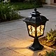  منتج فانوس ارضي اسود صغير-6127S/S/BK