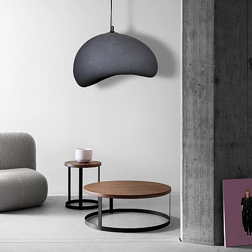 علاقي مودرن اسود E27*1 قطر 80 سم