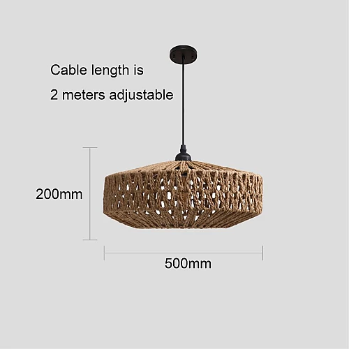 علاقي خيزران E27*1L قطر 500 ملم