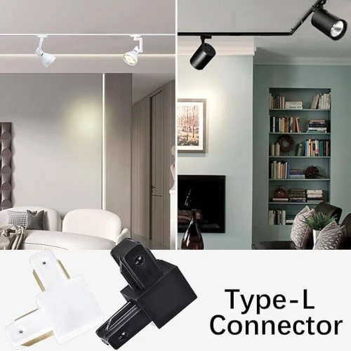 وصلة زاوية تراك لايت فيليبس بيضاء