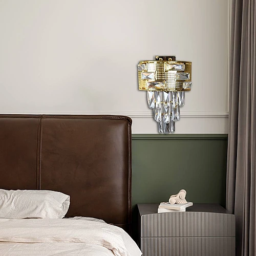 ابليك مودرن ذهبي E14*2