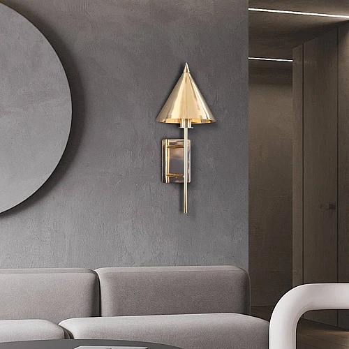 ابليك مودرن ذهبي E27*1