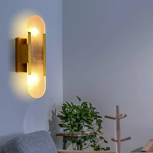 إضاءة راديانس جدارية مودرن مستطيل زيتي لمبة 2