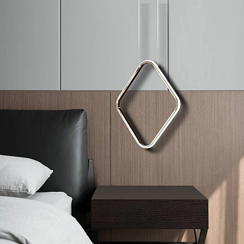 علاقي مودرن400*310ذهبي لون الانارة 3 اضاءات 30 واط