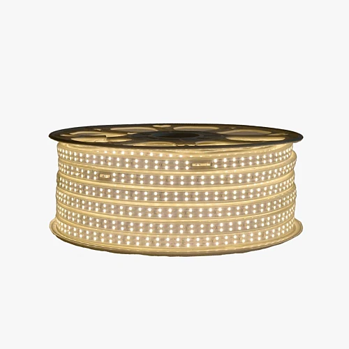 إضاءة ليد شريط زينة لتجميل مساحتك بأفضل إضاءة مخفية ديكورية موفرة للكهرباء لون الأضاءه لون الاضاءة اصفر 116 لمبة لفة 50 متر