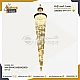 نجف مودرن 4 دور اسود مع ذهبي 800*3500 E14*50L (تُضاف رسوم الأوزان الثقيلة) نجف مودرن 4 دور اسود مع ذهبي 800*3500 E14*50L (تُضاف رسوم الأوزان الثقيلة)